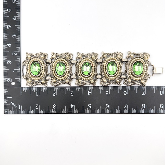 Vintage Ornate Panel Bracelet - Picture 6 of 7